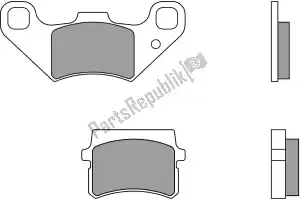 BREMBO 07GR11CC remblok brembo 07gr11cc - Górna strona
