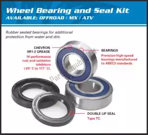 ALL BALLS 251620 carrier bearing snd seal kit - Left side