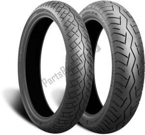 Bridgestone 17396 pneumatico posteriore 120/80 zr17 61h - Lato superiore