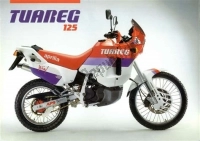 Alle originele en vervangende onderdelen voor uw Aprilia Tuareg 125 1989 - 1990.