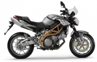 Aprilia Shiver 2009 eksplodujące widoki