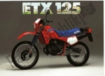 Options and accessories for the Aprilia ETX 125  - 1984