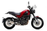 Benelli Leoncino 500 Trail  2021 - 2022 vues éclatées