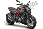 Inlaat (lucht, brandstof) pour le Ducati Diavel 1200  - 2014