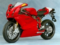 All original and replacement parts for your Ducati 999 R 2003.