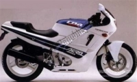 Alle originele en vervangende onderdelen voor uw Honda CBR 400 RR 1986.