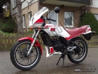 Alle originele en vervangende onderdelen voor uw Yamaha RD 80 1982.