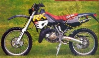 Wszystkie oryginalne i zamienne części do Twojego Aprilia RX 125 ENG 122 CC 1995.