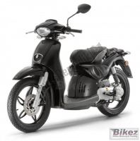 Tutte le parti originali e di ricambio per il tuo Aprilia Scarabeo 50 2T E2 NET 2010.