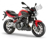 Aprilia Shiver 750 PA 2015 eksplodujące widoki