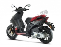 Aprilia SR Motard 50 2T E3  2012 eksplodujące widoki