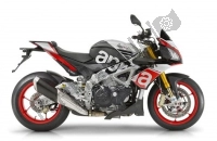 Toutes les pièces d'origine et de rechange pour votre Aprilia Tuono V4 1100 Factory USA CND 2016.