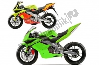 Todas las piezas originales y de repuesto para su Derbi GPR 50 2T E2 CH 2010.