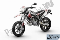 Tutte le parti originali e di ricambio per il tuo Derbi Senda 50 SM DRD Racing LTD Edition E2 2007.