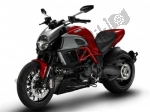 Oils, fluids and lubricants for the Ducati Diavel 1200 AMG  - 2012