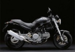 Options and accessories for the Ducati Monster 600 Dark  - 1998