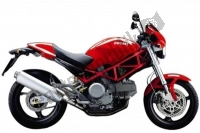 Wszystkie oryginalne i zamienne części do Twojego Ducati Monster 620 2004.