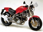 Emblemen, badges, patches for the Ducati Monster 900  - 1995