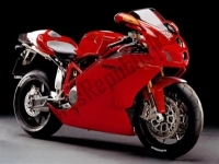 Alle originele en vervangende onderdelen voor uw Ducati Superbike 999 2006.