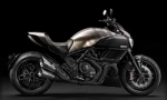 Handlebars and controls for the Ducati Diavel 1200 Titanium  - 2015