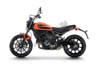 Tutte le parti originali e di ricambio per il tuo Ducati Scrambler Sixty2 400 2016.