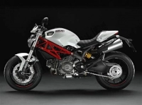 Todas as peças originais e de reposição para seu Ducati Monster 1100 2012.