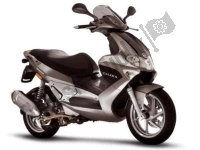 Alle originele en vervangende onderdelen voor uw Gilera Runner 125 VX 4T E3 Serie Speciale 2007.