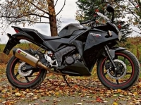 Alle originele en vervangende onderdelen voor uw Honda CBR 125 RT 2012.