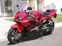 Todas las piezas originales y de repuesto para su Honda CBR 600 FS 2001.