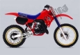 All original and replacement parts for your Honda CR 125R 1986.