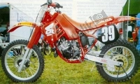 Todas as peças originais e de reposição para seu Honda CR 125R 1988.