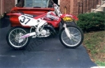 Starting relay for the Honda CRM 125 R - 1999