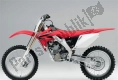 Todas las piezas originales y de repuesto para su Honda CRF 250R 2004.