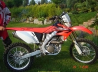 Todas as peças originais e de reposição para seu Honda CRF 250X 2006.