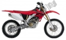 Todas las piezas originales y de repuesto para su Honda CRF 250X 2008.