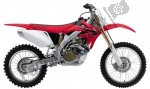 Quadro, armação para o Honda CRF 450 X - 2008