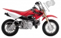 Toutes les pièces d'origine et de rechange pour votre Honda CRF 50F 2008.