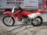 Todas as peças originais e de reposição para seu Honda CRF 70F 2005.