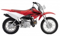 Toutes les pièces d'origine et de rechange pour votre Honda CRF 70F 2006.