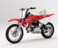 Wszystkie oryginalne i zamienne części do Twojego Honda CRF 70F 2011.