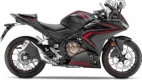 Toutes les pièces d'origine et de rechange pour votre Honda CBR 500 RA 2017.