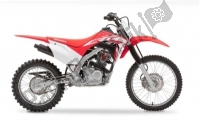 Alle originele en vervangende onderdelen voor uw Honda CRF 125 FB F 2019.