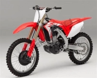 Alle originele en vervangende onderdelen voor uw Honda CRF 450R 2017.