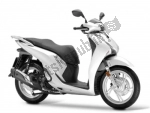 Honda SH 150 I A - 2017 | Alle onderdelen