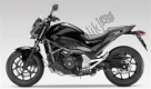 Todas las piezas originales y de repuesto para su Honda NC 700 SD 2012.