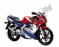 Alle originele en vervangende onderdelen voor uw Honda NSR 125R 2001.