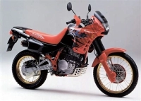 Alle originele en vervangende onderdelen voor uw Honda NX 650 1993.