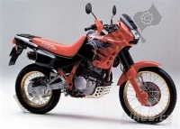 Alle originele en vervangende onderdelen voor uw Honda NX 650 1995.