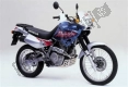 Alle originele en vervangende onderdelen voor uw Honda NX 650 1999.