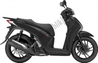 Todas as peças originais e de reposição para seu Honda SH 125 2013.